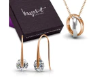 Boxed Necklace And Earrings Set Embellished with SWAROVSKI® crystals