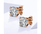 Boxed Solitaire Earrings Set Embellished with SWAROVSKI® crystals