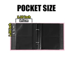 Lifebea 6Pcs set 3 inch 100 Pockets Mini Photo Album for Fujifilm Instax 11 25 50 70 90 Evo
