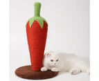 Cute Carrot Shaped Cat Scratching Post