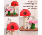 Cute Mushroom Cat Scratching Posts