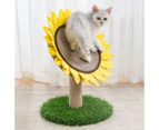 Lovely Sunflower Sisal Cat Scratcher