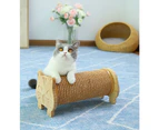 Solid Wood Sisal Cat Scratching Post