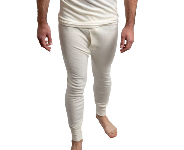 Mens Merino Wool Blend Long Johns Thermal Pants Underwear Thermals Base Layer