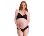 Berlei Women's UnderState Full Coverage Lace Wirefree Maternity Bra - Black