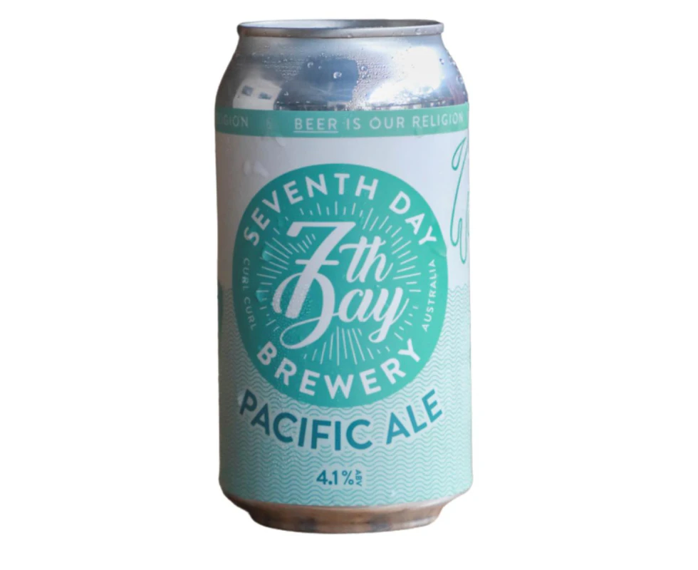 7th Day Pacific Ale-16 cans-375 ml