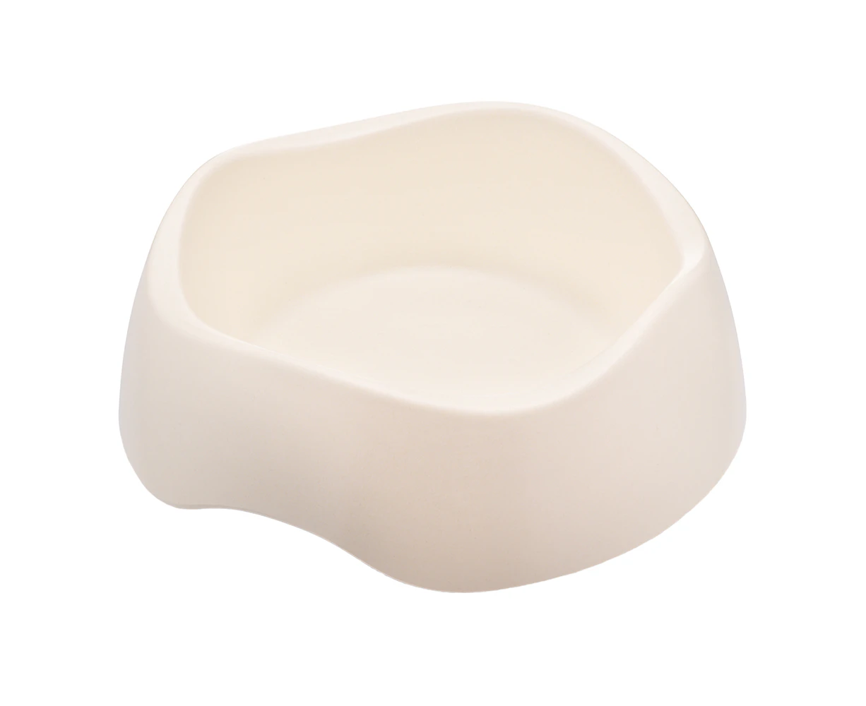 Beco Bowl Eco-Friendly Food & Water Pet Bowl Natural Medium