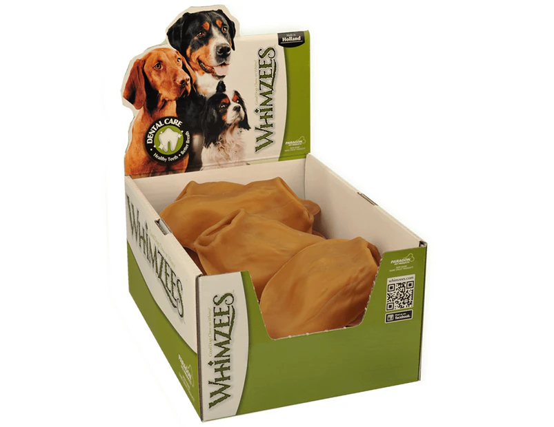 Whimzees Veggie Ear Dental Dog Chew Treat 18 Pack