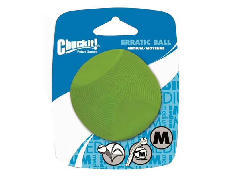 Erratic Medium Chuck It Dog Ball Toy 1 Pack - 6cm (ChuckIt)