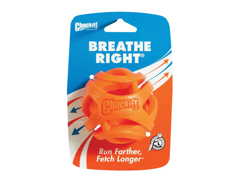 Chuckit Breathe Right Fetch Ball Dog Toy Large 7.5cm