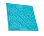 LickiMat 20cm Classic Buddy Turquoise Pet Cat/Dog Food Slow Wet/Dry Feeder Mat