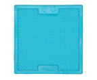 LickiMat Classic Soother Boredom Buster Dogs & Cats Slow Feeder Mat Turquoise - Turquoise
