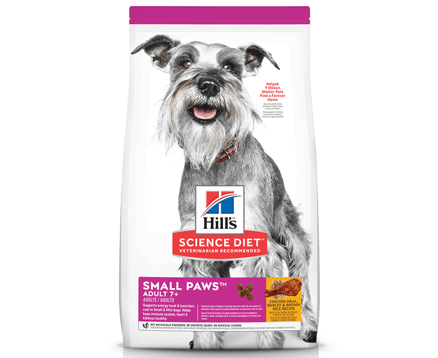 Hill's Science Diet 1.5kg Small Paws Adult Dog 7+ Senior Mature