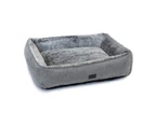 Superior Pet Dog Bed Lounger Artic Faux Fur Small