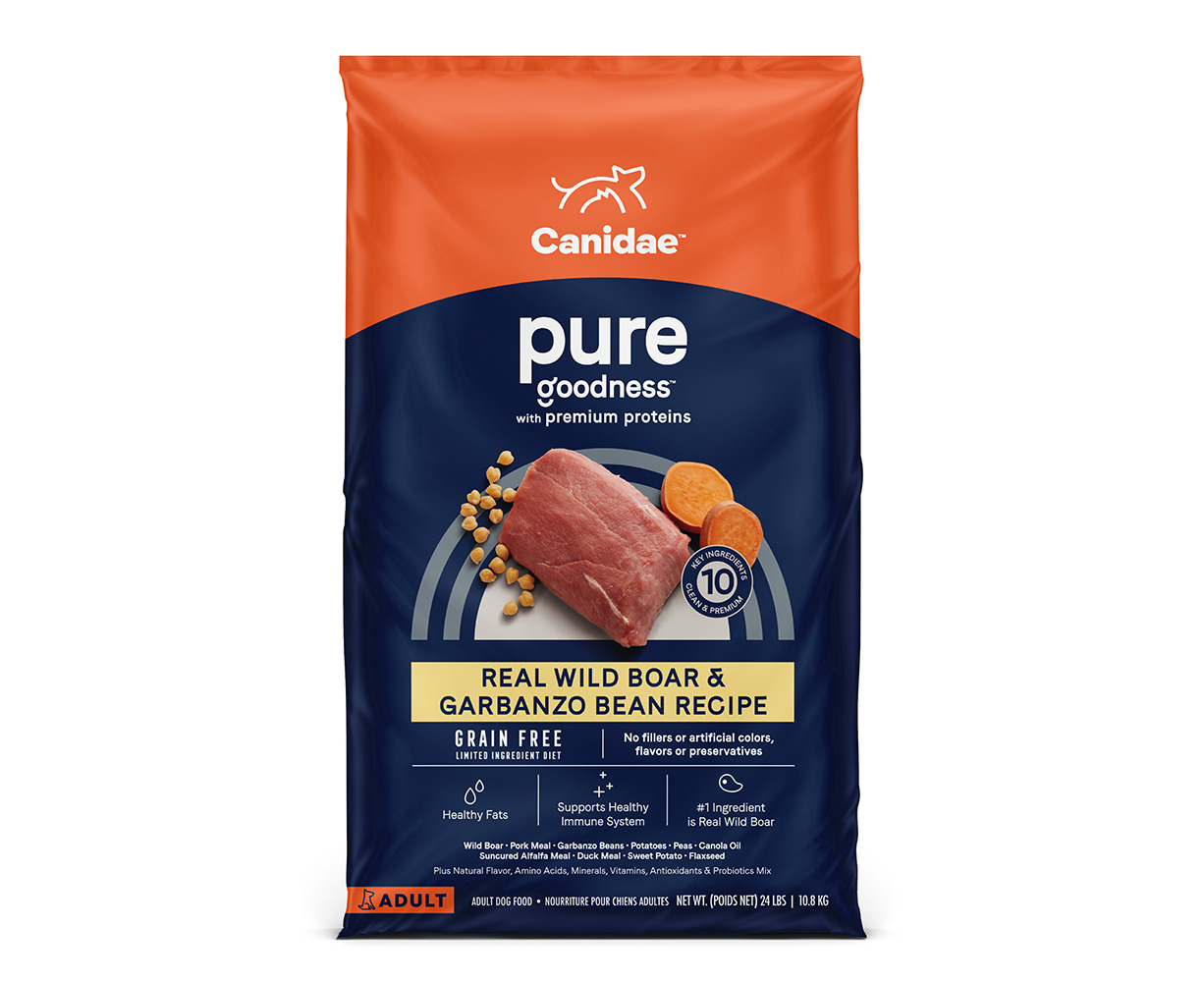 Canidae wild 2024 boar dog food