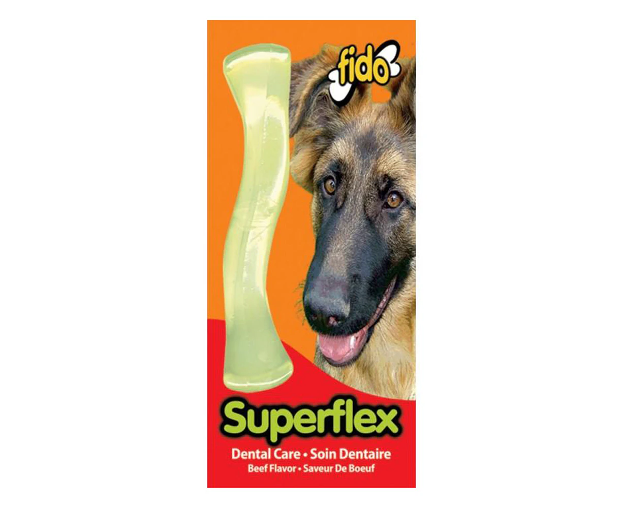 Superflex Nylon Dog Bone - Beef Flavoured - Small - 11cm - Fido