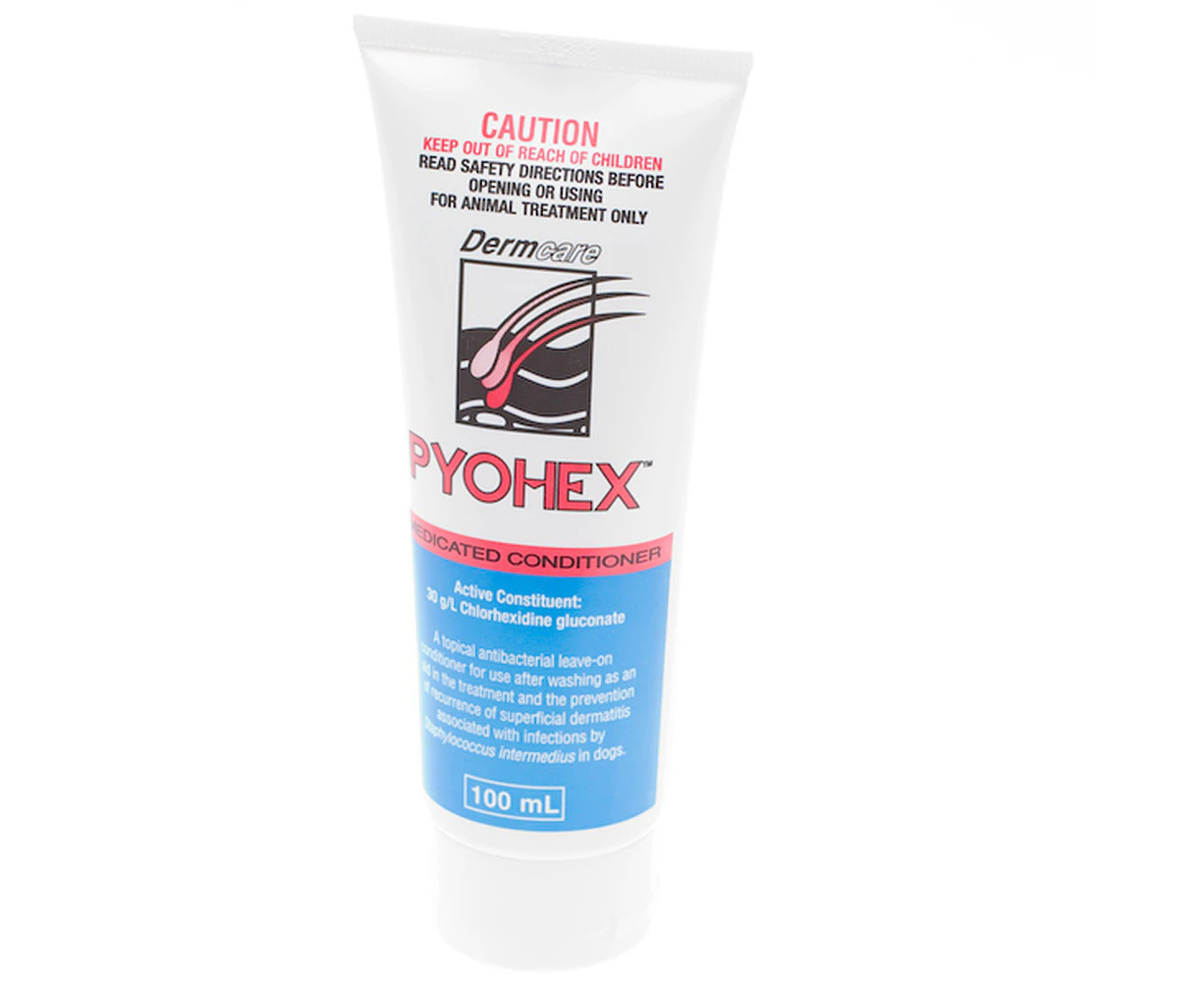 Dermcare Pyohex Medicated Dogs Treatment Conditioner 100ml