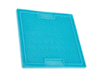 LickiMat Classic Soother Boredom Buster Cat Slow Feeder Mat Turquoise - Turquoise