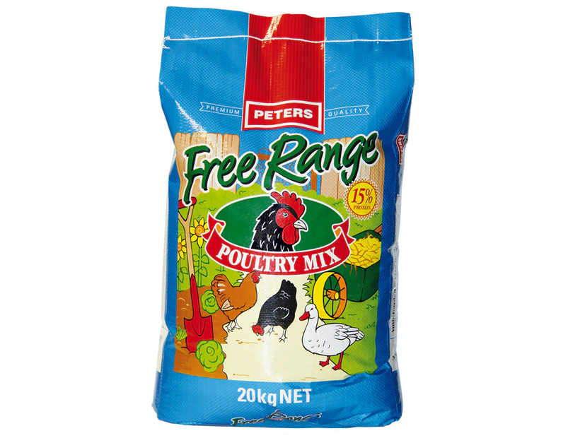 Peters Premium Quality Free Range Poultry Mix 20kg