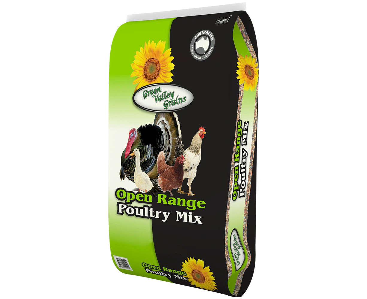 Green Valley Open Range Poultry Food Mix Pellet 5kg