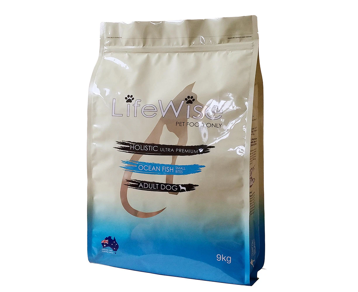 LifeWise 9kg Small Bites Ocean Fish with Rice & Vegetables Dog Food