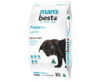 Mans Best Puppy All Breeds Grain Free Dry Dog Food Lamb 12kg
