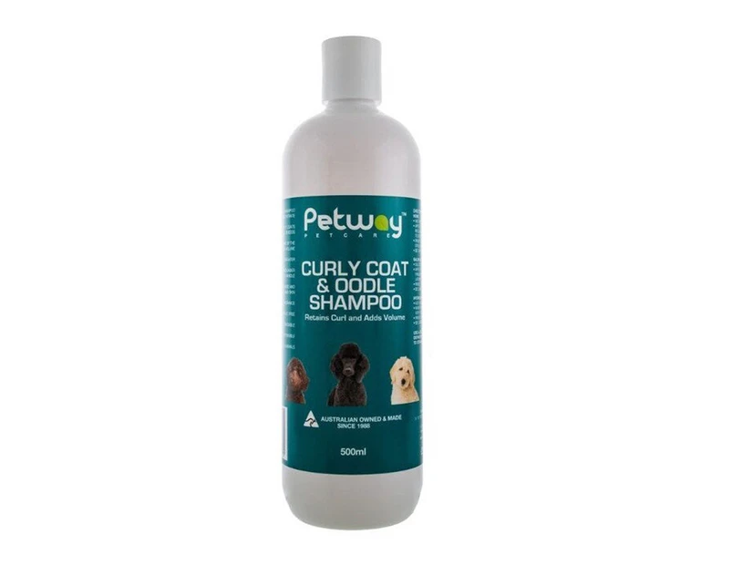 Petway Petcare Curly Coat & Oodle Dog Grooming Shampoo 500ml