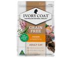 Ivory Coat Adult Grain Free Dry Cat Food Chicken w/ Australian Meat 2kg