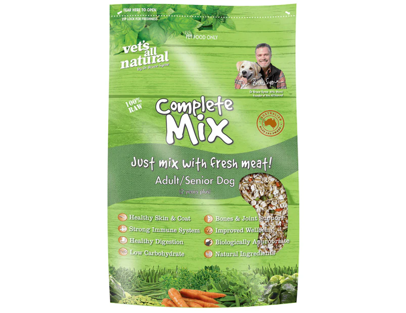 Vets All Natural Complete Mix Muesli for Fresh Meat for Adult & Senior Dogs - 5kg