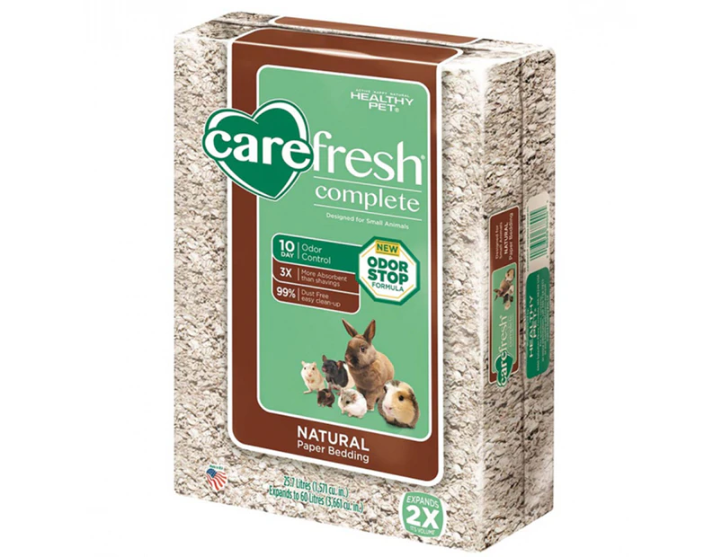Healthy Pet Carefresh Complete Small Animal Natural Paper Bedding 60L
