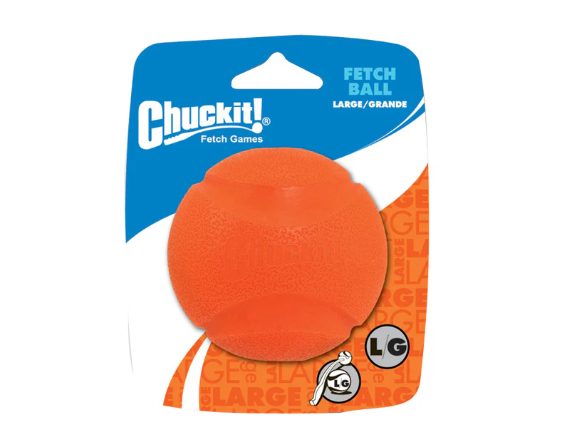 Chuckit Fetch Ball Throw & Fetch Dog Toy Large 8cm