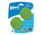 Chuckit Erratic Ball Throw & Fetch Dog Toy Medium 6cm 2 Pack
