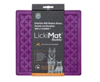 LickiMat Classic Buddy Boredom Buster Dogs & Cats Slow Feeder Mat Purple - Purple