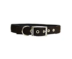 Prestige Pet Soft Padded Adjustable Dog Collar Brown 1 Inch x 51cm