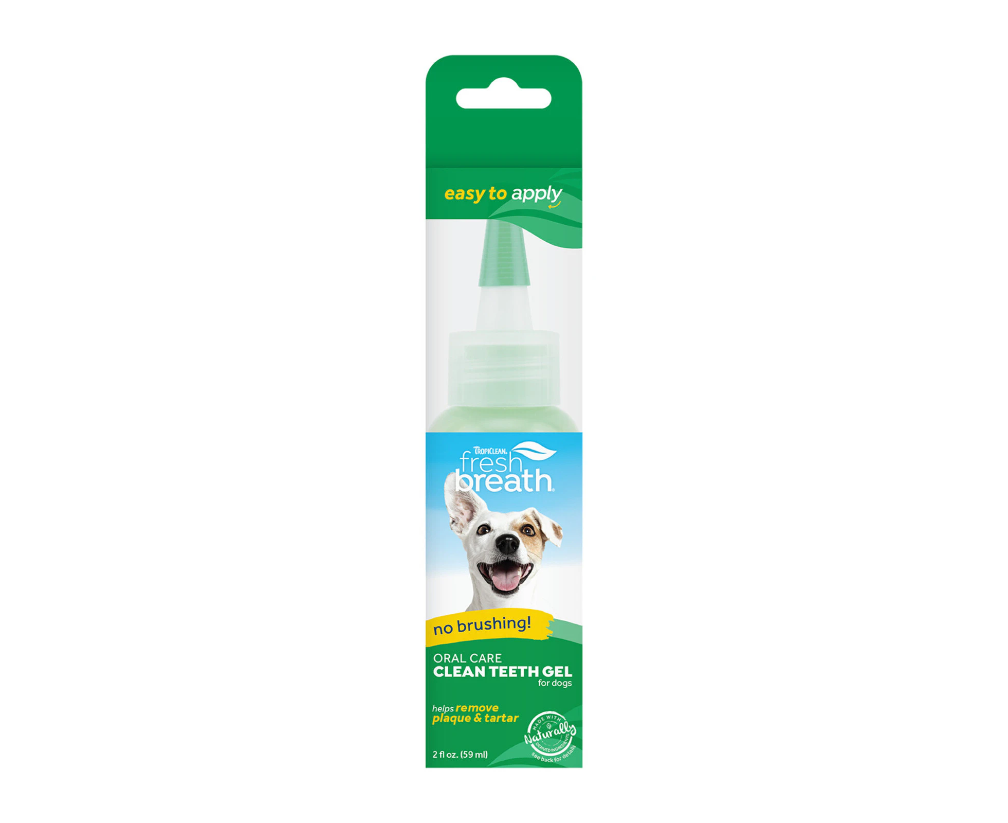 Tropiclean Fresh Breath Clean Teeth Oral Care Gel for Dogs 59ml