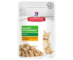 Hills Kitten Healthy Development Wet Cat Food Tender Chicken Dinner 12 x 85g