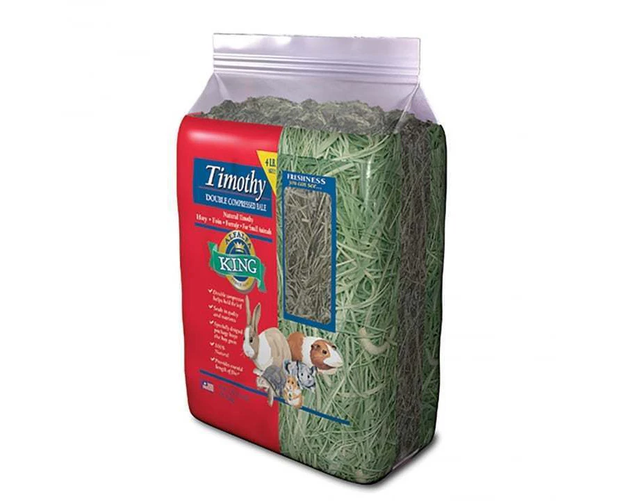 Timothy Hay 1.8kg Small Animal Food & Treat by Alfalfa King