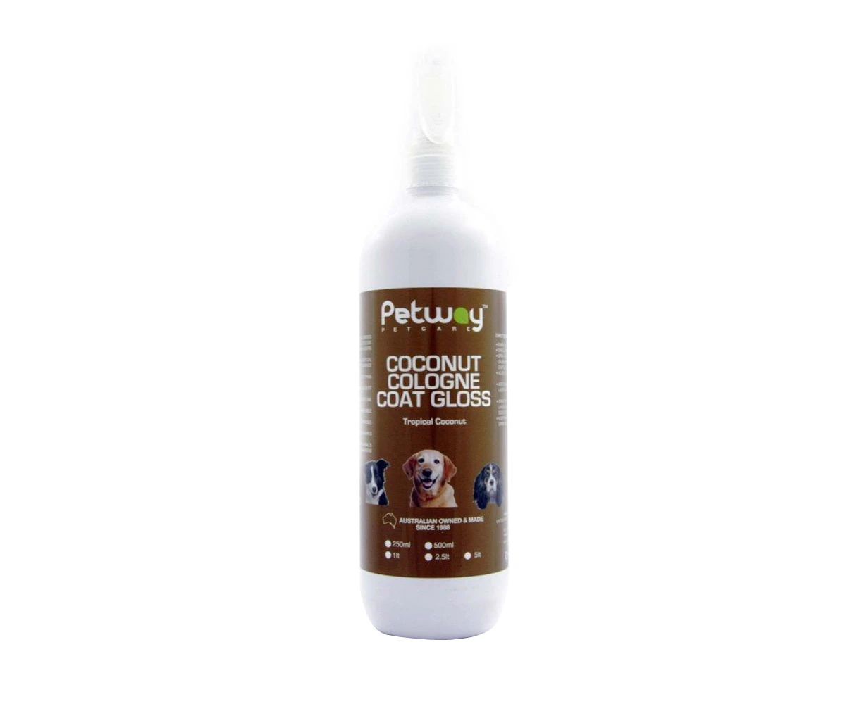 Petway Petcare Coconut Coat Gloss Dog Cologne Spray 500ml