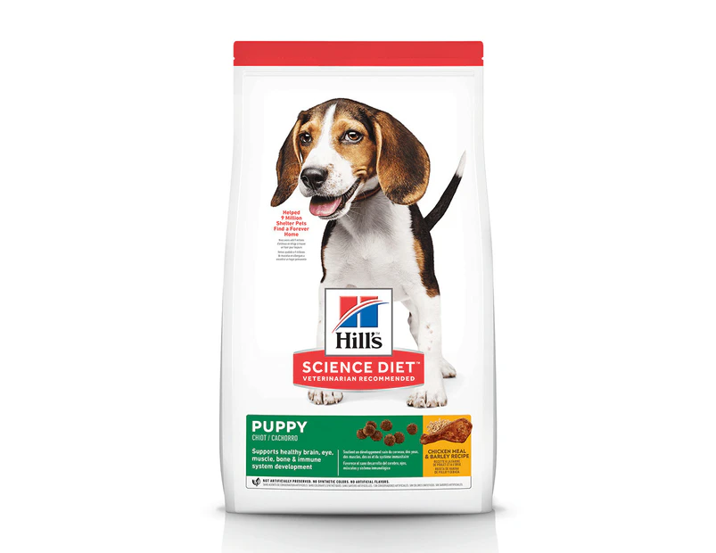 Hills Puppy Healthy Development Dry Dog Food Chicken Meal & Barley 15kg