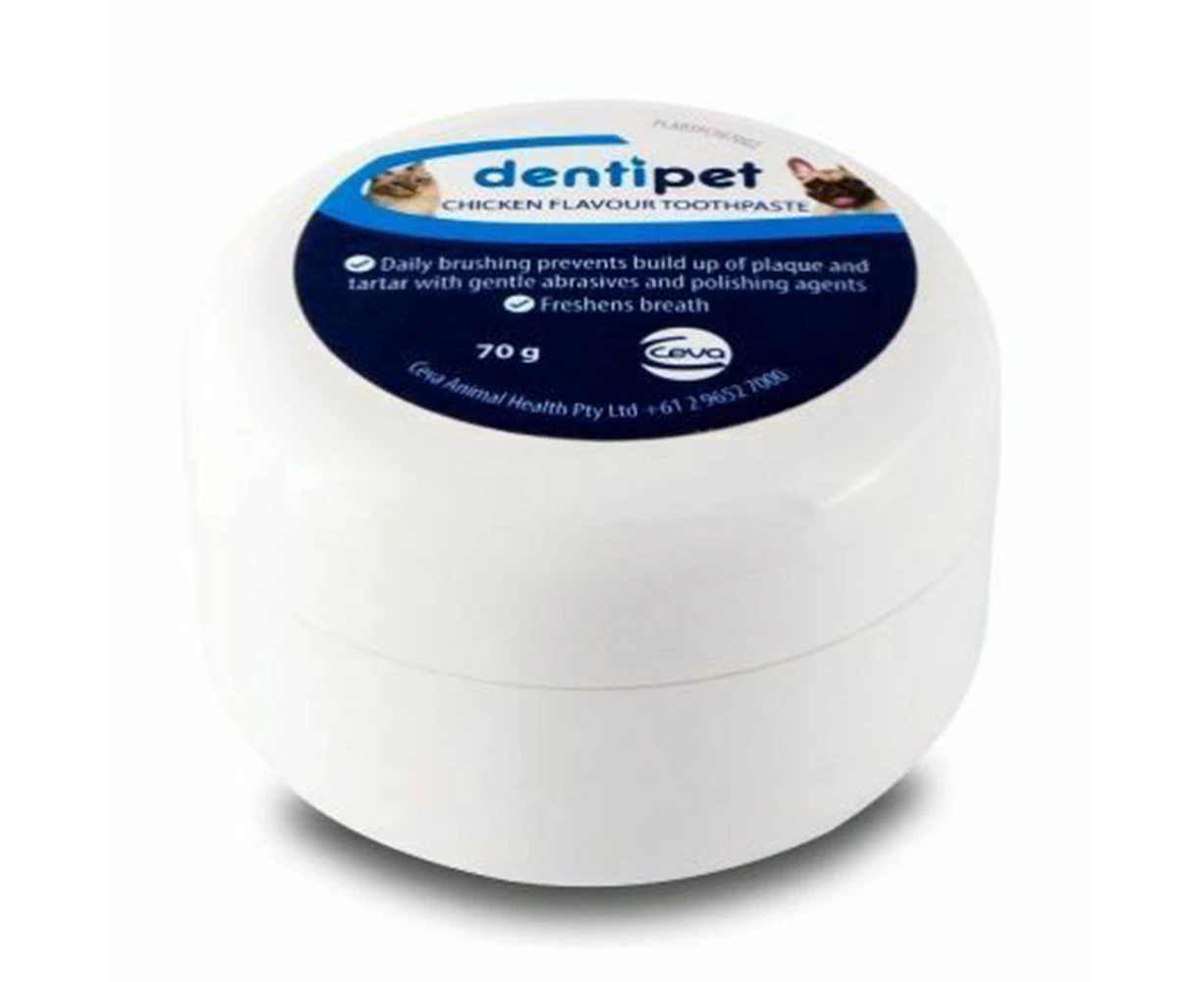 Dentipet Dog and Cat Dental Care Fresh Breath Toothpaste Chicken 70g