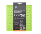 LickiMat Classic Buddy Boredom Buster Dogs & Cats Slow Feeder Mat Green - Green