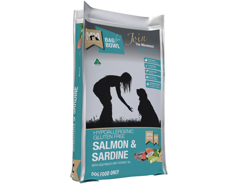 MFM Hypoallergenic Gluten Free Salmon & Sardine Dog Food 9kg