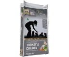 MEALS FOR MUTTS GRAIN FREE LARGE KIBBLE DRY DOG FOOD TURKEY AND CHICKEN PUPPY- 20kg