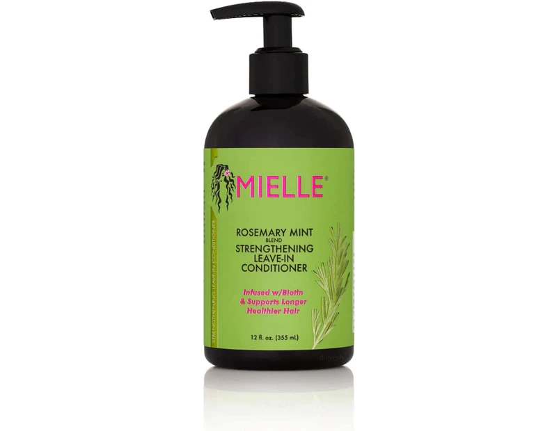 Mielle Rosemary Mint Strengthening Leave-In Conditioner 355mL (12oz)