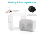 Replacement Filters for Ceramic Cat Water Fountain, Carbon Filters and Foam Filters-style2