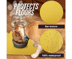 Cat Food Mat, Silicone Waterproof Non Slip Pet Mat, Raised Edge Cat Feeding Mat-style6