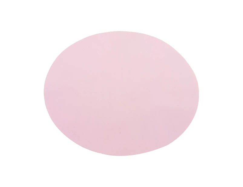 Silicone Pet Feeding Mat Round Shape Non-Slip Bowl Mat Waterproof Feeding Pad for Dogs Cats-pink