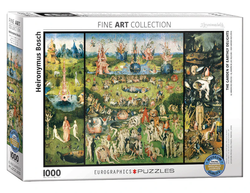 Eurographics - Bosch, The Garden of Earthly Delights Puzzle 1000pc