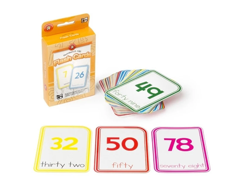 Learning Can Be Fun - Numbers 0-100 Flashcards