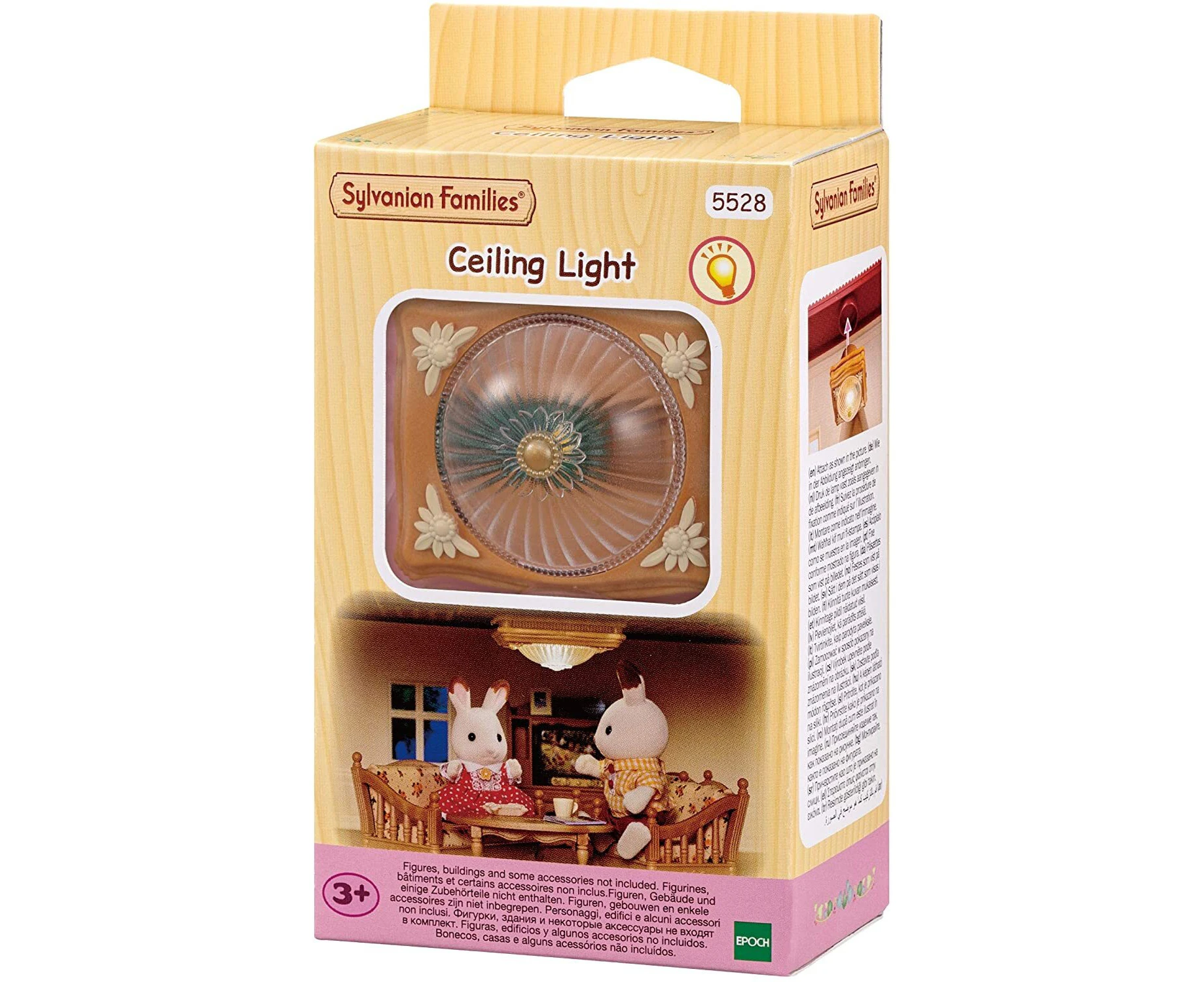 Sylvanian Families Ceiling Light Miniature Dollhouse Accessory Kids Toy 3y+